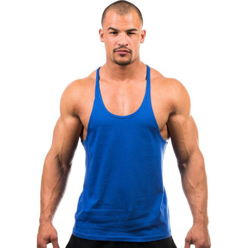 15,68 US$-Gym Stringer Tank Top Ropa deportiva para hombre